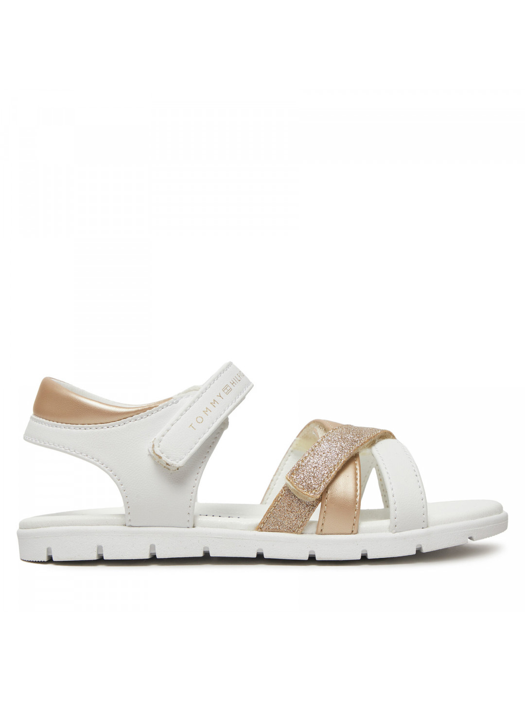 Sandály Tommy Hilfiger Velcro Sandal T1A2-33770-0273 S Bílá